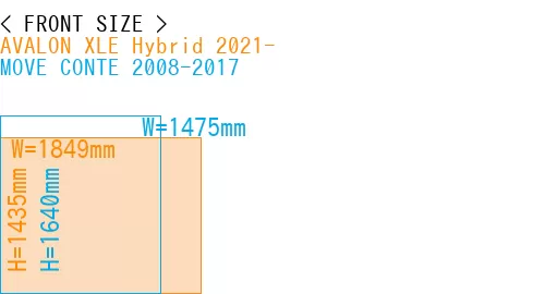 #AVALON XLE Hybrid 2021- + MOVE CONTE 2008-2017